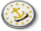 Rhode Island - State Flag Emblem