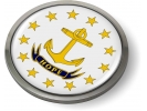 Rhode Island - State Flag Emblem