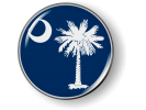 South Carolina - State Flag Emblem