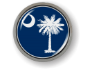 South Carolina - State Flag Emblem