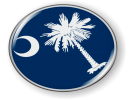 South Carolina - State Flag Emblem