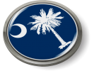 South Carolina - State Flag Emblem