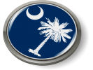 South Carolina - State Flag Emblem