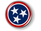 Tennessee - State Flag Emblem