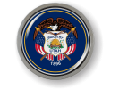 Utah Historic State Flag Emblem