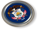 Utah Historic State Flag Emblem