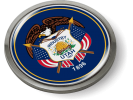 Utah Historic State Flag Emblem