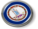 Virginia - State Flag Emblem