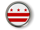 Washington, D.C. - State Flag Emblem