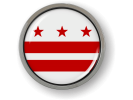 Washington, D.C. - State Flag Emblem