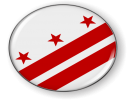 Washington, D.C. - State Flag Emblem