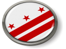 Washington, D.C. - State Flag Emblem