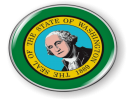Washington - State Flag Emblem