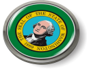 Washington - State Flag Emblem