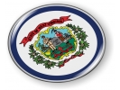West Virginia - State Flag Emblem