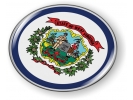 West Virginia - State Flag Emblem