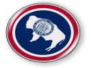 Wyoming - State Flag Emblem