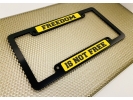 Billet Aluminum License Plate Frames - Double Badge