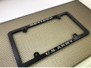 Billet Aluminum License Plate Frames - Black Edition - Slim