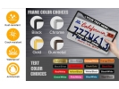 Car 4-Hole Metal License Plate Frames