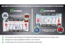 Car 4-Hole Metal License Plate Frames