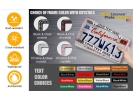 Crystal Bling Car Metal License Plate Frames