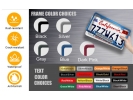 Narrow Top  Car Aluminum License Plate Frames