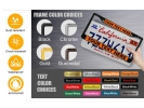 Standard Car Metal License Plate Frames