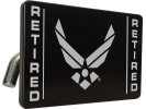 USAF - U.S. Air Force Retired - Tow Hitch Cover