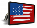 American U.S. Flag - Tow Hitch Cover (rwb)