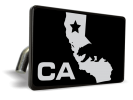 California State Map - Tow Hitch Cover