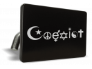 Coexist - Tow Hitch Cover