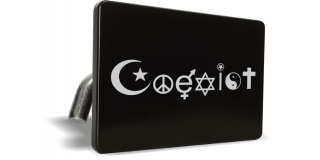 Coexist - Tow Hitch Cover