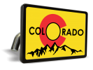 Colorado State (Color) - Tow Hitch Cover