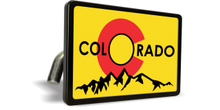 Colorado State (Color) - Tow Hitch Cover