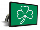 Irish Shamrock - Tow Hitch Cover