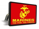 USMC - Marines - The Few. The Proud. - Tow Hitch Cover (r/y)