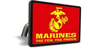 USMC - Marines - The Few. The Proud. - Tow Hitch Cover (r/y)