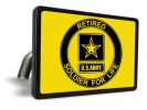 U.S. Army Retired Soldier for Life - Tow Hitch Cover