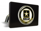 U.S. Army Soldier for Life - Tow Hitch Cover with Chrome Emblem
