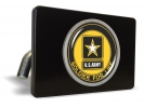 U.S. Army Soldier for Life (Y) - Tow Hitch Cover with Chrome Emblem