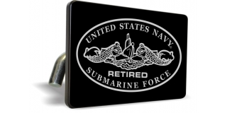 U.S. Navy Retired Submarine Force - Tow Hitch Cover