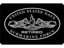 U.S. Navy Retired Submarine Force - Tow Hitch Cover