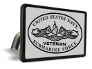 U.S. Navy Veteran Submarine Force - Tow Hitch Cover (s/b)