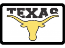 Texas Longhorn (Color) - Tow Hitch Cover