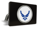 USAF - U.S. Air Force Symbol - Tow Hitch Cover with Chrome Emblem