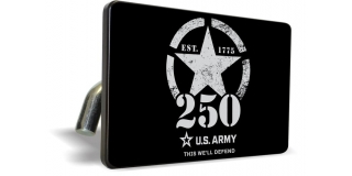 U.S. Army Birthdays 250th Anniversary Logo - Tow Hitch Cover