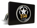 U.S. Army Birthdays 250th Anniversary - Tow Hitch Cover with Chrome Emblem