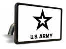 U.S. Army Star Logo (WB) - Tow Hitch Cover