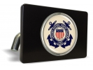 U.S. Coast Guard - Tow Hitch Cover with Chrome Emblem
